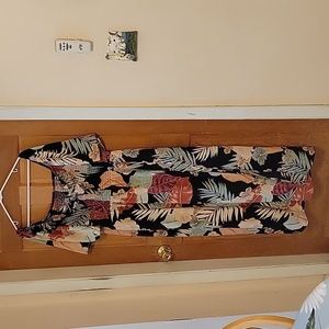 MakeMeChic Plus Size 4X Long Dress